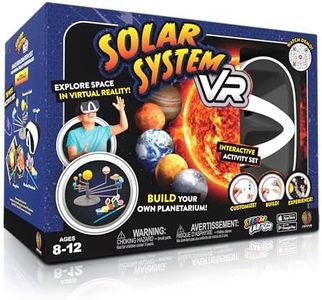 Abacus Brands STEAM Solar System VR Lab - Illustrated Interactive VR Book and STEAM Learning Activity Set - for Ages 8 and Up