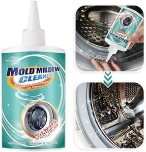 HIHWEM Mold Mildew Remover Cleaning Gel Household Cleaner for Sealant Tiles Grout Washing Machine Cleaner Bathroom Stain Remover Home Kitchen Sinks Cleaning - 10Fl.Oz