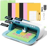 Likcut S41 Vinyl Cutter Machine with Print Then Cut - Essential Starter Bundle for DIY Crafts | Smart Sticker Maker Machine for Room Decor, HTV, Cardstock, Paper Crafts and School Supplies