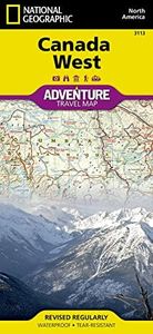 Canada West Map (National Geographic Adventure Map, 3113)