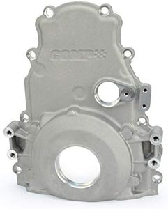 COMP Cams Timing Cover, LS, One-piece, Aluminum, Natural, Comp Cams Logo, For Chevrolet, Small Block LS, Kit