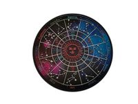 Eillwin Zodiac Space Constellation Unique Multicolor Collectable & Commemorative Coin Very Big 70mm diameter The Sign of Zodiac Constellation Magic Souvenir