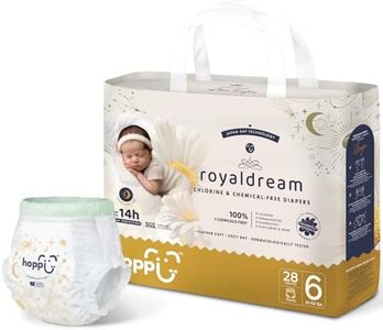 Pull Up Style Diapers, Size 6, Pull-On Training Pants Baby Diaper with 360° Waistband | Ultra Absorbent Overnight Protection | Hypoallergenic for Sensitive Skin | 33+ lbs, 28 Count