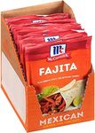 McCormick Fajita Seasoning Mix, 1.12 oz (Pack of 12)