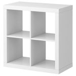 Ikea KALLAX SHELVING UNIT, BOOKCASE, WHITE, PERFECT FOR BASKETS OR BOXES