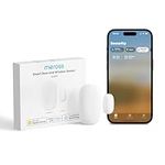 Meross Smart Door Window Sensor, Meross Hub Required, WiFi Mini Door Contact Sensor for Burglar Security Alarm and Home Automation, Real-Time Alert, Works with HomeKit, Alexa, Google Home, SmartThings