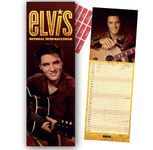 Elvis Presley Calendar Slim Wall Calendar 2025 Gift Present with FREE Organising Stickers Included