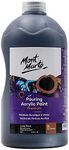 MONT MARTE Premium Pouring Acrylic Paint, 1L (33.8oz), Lamp Black, Pre-Mixed Acrylic Paint, Suitable for a Variety of Surfaces Including Stretched Canvas, Wood, MDF and Air Drying Clay