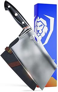 DALSTRONG Cleaver Knife - 7" - Centurion Series - Swedish 14C28N High - Carbon Stainless Steel - G10 Handle - w/Sheath