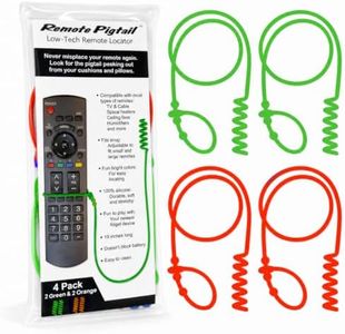 Remote Leash 4-Pack, Remote Control Tether, Adjustable 2 Green & 2 Orange