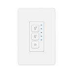 BN-LINK Smart Dimmer Switch for Dimmable LED Lights, WiFi Light Switch Compatible with Alexa and Google Assistant, Neutral Wire Required, Single-Pole, No Hub Needed, ETL and FCC Listed