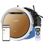 ILIFE V5S Pro With App Robotic Vacuum Cleaner, Powerful Suction, Customized Schedule Cleaning, Ideal For Hard Floor, Low Pile Carpet, Vacuum And Mop(V5X), Multi-coloured