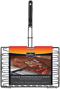 Mr. Bar-B-Q Deluxe Non-Stick Flexible Grilling Basket (06601Y)