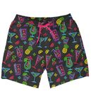 Tipsy Elves Men’s Neon Nightcap Swim Trunks: M