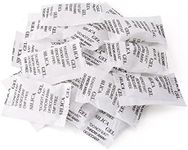 Durimoiy 2 Gram(60Packs) Moisture Absorber Silica Gel Desiccant Packets for Storage, Desiccant Beads Silica Gel Packs for Moisture Control