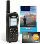 BlueCosmo Iridium Extreme Satellite Phone & 200 Minute 6 Month Global Prepaid SIM Card - Voice, SMS Text Messaging, GPS Tracking, Emergency SOS - Online Activation - 24/7