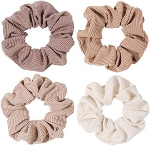 Scrunchies for Women's Hair Scrunchies, for Girls Big Cotton Scrunchies Both for Thick Hair or Thin Hair Curl Hair No Crease Ponytail Holder No Hurt Your Hair