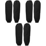 Angoily Protective Arm Sleeves, 6PCS Water-Proof Cloth Oversleeves Cooking Sleeves for Kitchen, Garden Sleeves