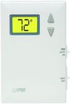 Lux Pro PSD010BF Digital Non-Programmable Thermostat for Home, Heat only with Fan