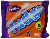 Cadbury Fudge 6 Bars (7 packs of Fudge 6 pack multipack, Total 42 Bars)