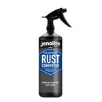 JENOLITE Rust Converter Liquid Trigger Spray | 1 Litre | RUST INHIBITOR | Rust Remedy Rust Remover For Metal | Rust Converter for Cars | Converts Rust Into Stable, Primed & Ready-to-Paint Surface