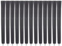 Majek Golf Club Grips Super Jumbo Arthritic Extra Large Tour 360 Degree Black - NO LOGO - Round .600 Extra Large XL XXL Great for Senior Golfers with Big Hands - Premium Rubber Golf Grips - 13 Pack