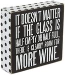 Primitives by Kathy Wood Box Sign, Room for More Wine