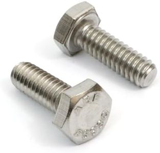 1/4" x 3/4" Stainless Steel Hex Bolts, (100pcs), 18-8 (304) S/S, by Bolt Dropper.