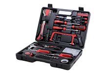 DURELO HTK-126 Hand Tool Kit (Red, 126 pieces)