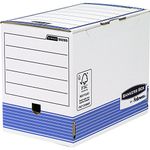 Bankers Box System 200 mm Wide Magazine File, A4 Size - Blue