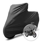 Neodrift 'NeoMax' Bike Cover for Triumph Speed Twin (All-Weather Motorcycle Protection, Water & UV Resistant, Dustproof, Windproof) (Color-Black)