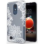 Case for LG Aristo 2, for LG Aristo 3/Tribute Empire/for LG K8S/Rebel 4/Tribute Dynasty/Zone 4/Aristo 2 Plus/Fortune 2/Risio 3/K8 2018/Phoenix 4 Case, Sidande Clear Soft TPU Phone Cover (Mandala)