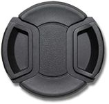 vhbw lens cap compatible with Pentax HD DFA 24-70 mm F2.8 ED SDM WR, Camera - Plastic, Black, 82mm