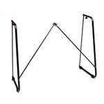 Yamaha L-2C Keyboard Stand, Foldable and Practical Instrument Stand with a Sturdy Design, in Black