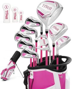 Golf Clubs Set for women right hand pink 9 pieces