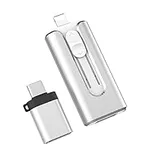 Vansuny USB 3.0 Flash Drive 64GB, 3 in 1 USB Flash Drive Photo Memory Stick for Phone/Pad and Android Phone/Tablet and PC