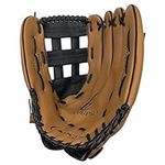 Champion Sports 14" Physical Ed. Glove - Soft Leather Front and Nylon Mesh Back for Comfort Grip | Adjustable Strap with Velcro® Closure | Closed Web | Age: H.S.-Adult | Right-Handed Glove