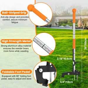 Digtokore Stand Up Weed Puller – Manual Garden Weeding Tool