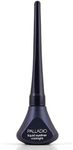 Palladio Liquid Eyeliner, Highly Pigmented and Waterproof Eyeliner, For Intense Eye Definition, Smear-proof Eyeliner Liquid, Includes Easy Grip Wand and Felt Tip Eyeliner Applicator, Midnight