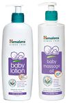 Himalaya Herbals Baby Lotion (400ml) and Massage Oil (500ml) Combo