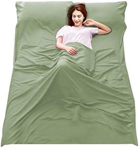 Sleeping Bag Liner Camping Travel Home Bed Sheet Lightweight Breathable Hotel Compact Sacks