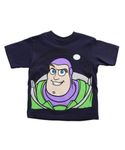 Disney Boys' Buzz Lightyear T-Shirt, Navy, 4 Years