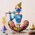 Discount ARA Lord Krishna Idol for Gifts/Pooja Room Handcrafted Krishna Statue/House Warming Gift Items/Festival Gift Item/Best Diwali Gift Items