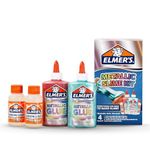 ELMER'S Slime Supplies Kit, Include Metallic Glue, Magical Liquid Slime Activator, 4 Piece Kit