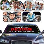 Custom Car Windshield Sun Shade Per