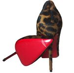 W4W Clear Sole Protector for Heels - Protect your Christian Louboutin - 3M Sticker, Clear, Improved Larger Size