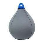 GATE14® Neoprene Polyform A1 Sphere Fender Cover (Ø 29,5 cm) Reversible gray/mustard