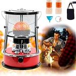 Paraffin Heater，Indoor Heating Stove Camping Stove Heater, Paraffin Heaters for Home ，360° Surround Heating Kerosene Stove,5.2L Kerosene Stove Heater, Suitable ForIndoor Outdoor