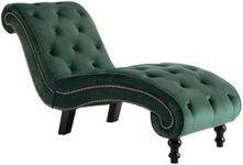 vidaXL Chaise Lounge Velvet Thick P