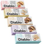 Diablo No Added Sugar Mixed Flavours Luxury Cookies Biscuits (Peanuts Lovers)